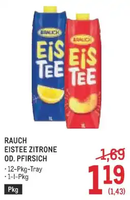 Metro Rauch Eistee Zitrone Angebot