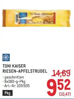 Metro Toni Kaiser Riesen-Apfelstrudel Angebot