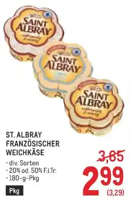 Metro St. Albray Französischer Weichkäse Angebot