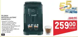 Metro Delonghi Kaffeevollautomat ECAM12.121.B Angebot