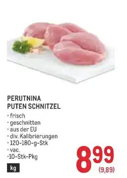 Metro Perutnina Puten Schnitzel Angebot