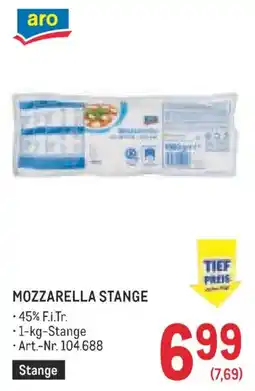 Metro Mozzarella Stange Angebot