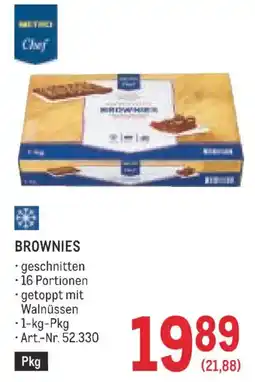 Metro Chef Brownies Angebot