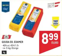 Metro Gouda od. Edamer Angebot