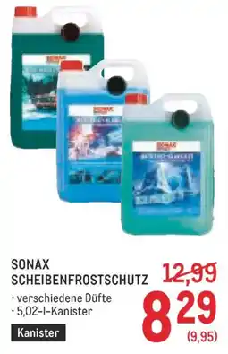 Metro Sonax Scheibenfrostschutz Angebot
