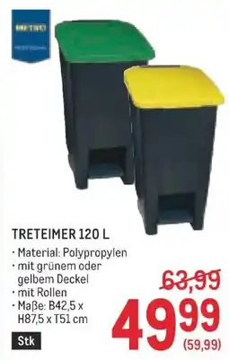 Metro Treteimer 120 L Angebot