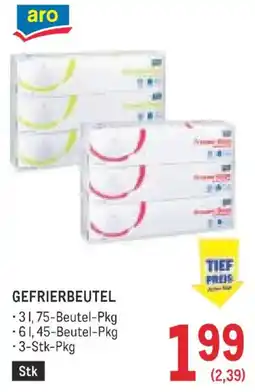Metro aro GEFRIERBEUTEL Angebot