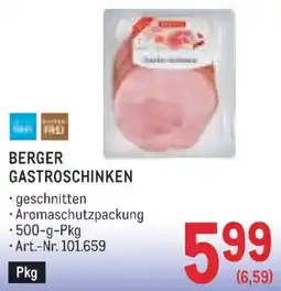 Metro Berger GastroSchinken Angebot