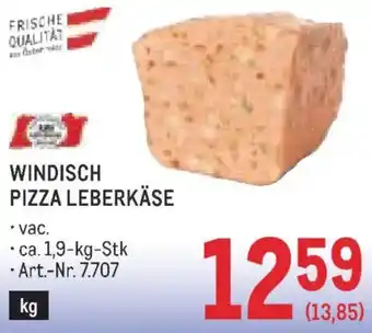 Windisch Pizza Leberkäse