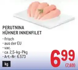 Metro Perutnina Hühner Innenfilet Angebot
