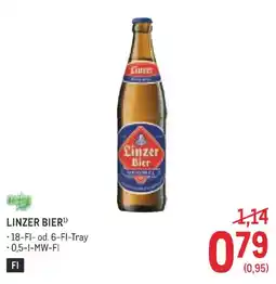 Metro Linzer Bier Angebot