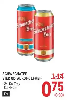 Metro Schwechater Bier od. alkoholfrei Angebot