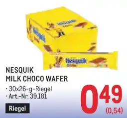 Metro Nesquik Milk Choco Wafer Angebot