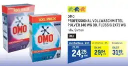 Metro Omo Professional Vollwaschmittel Angebot