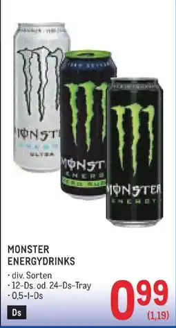 Metro Monster Energydrinks Angebot