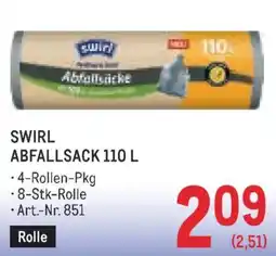 Metro Swirl Abfallsäcke Angebot