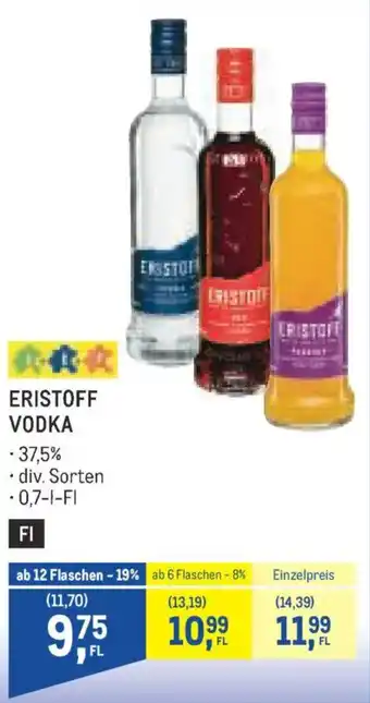 Eristoff Vodka