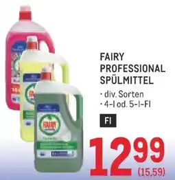 Metro Fairy Professional Spülmittel Angebot