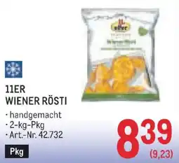 Metro Wiener Rösti Angebot