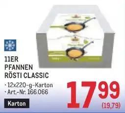 Metro Pfannen Rösti Classic Angebot
