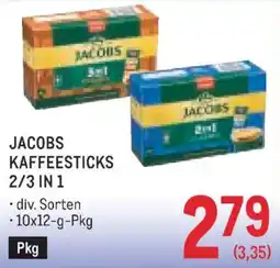Metro Jacobs Kaffeesticks Angebot