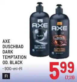 Metro Axe Duschbad Dark Temptation Angebot
