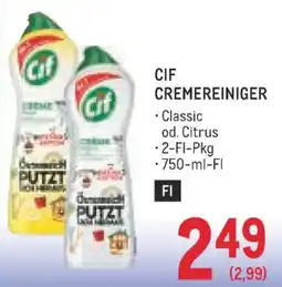 Metro Cif Cremereiniger Angebot