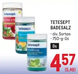 Metro Tetesept Badesalz Angebot