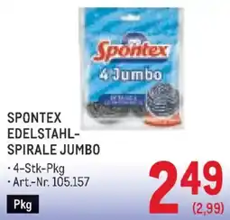 Metro Spontex Edelstahl-Spirale Jumbo Angebot