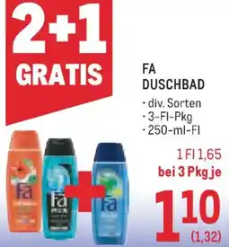 Metro FA DUSCHBAD Angebot
