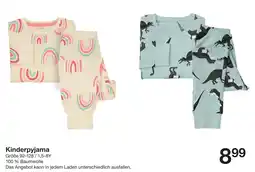 Zeeman Kinderpyjama Angebot