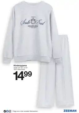 Zeeman Kinderpyjama Angebot