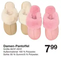 Zeeman Damen-Pantoffel Angebot