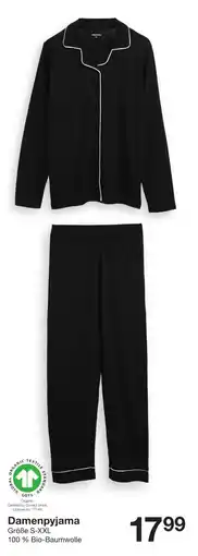 Zeeman Damenpyjama Angebot