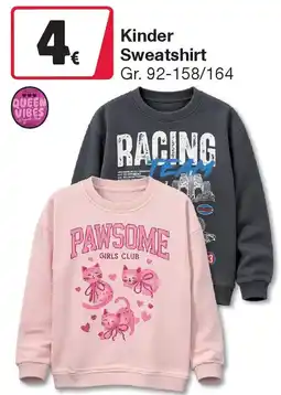 Woolworth Kinder Sweatshirt Angebot
