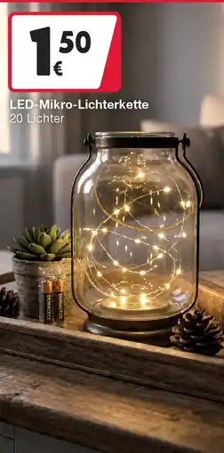Woolworth LED-Mikro-Lichterkette Angebot
