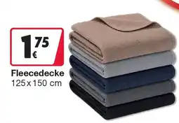 Woolworth Fleece Decke Angebot