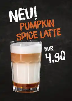 Tchibo Eduscho Pumpkin spice latte Angebot