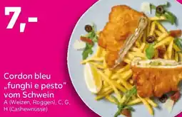 Mömax Cordon bleu ,,funghi e pesto" vom Schwein Angebot