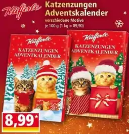 Norma Käfflerle Katzenzungen Adventskalender Angebot