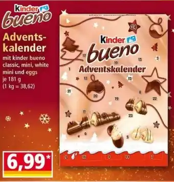 Kinder bueno Adventskalender