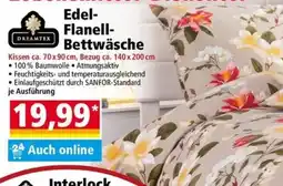 Norma Edel-Flanell-Bettwäsche Dreamtex Angebot