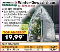 Norma PowerGarden Winter-Gewächshaus Angebot