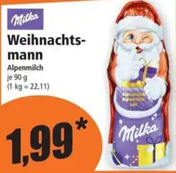Norma Milka Weihnachtsmann Angebot
