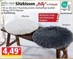 Norma bella casa Sitzkissen "Billy" in Felloptik Angebot