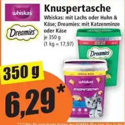Norma Whiskas Knuspertasche Angebot