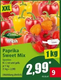 Norma Ernte Krone Paprika Sweet Mix Angebot