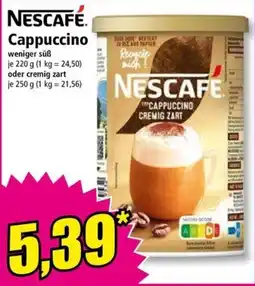 Norma Nescafe Cappuccino Angebot