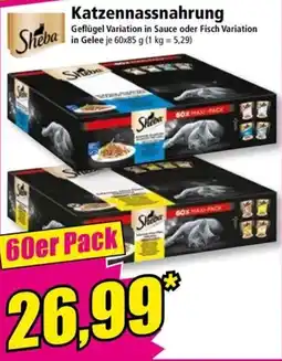 Norma Sheba Katzen Nassnahrung Angebot