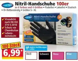 Norma Nitril-Handschuhe multiTEC Angebot